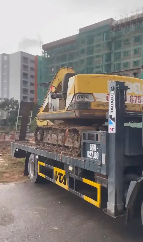 Ép cọc bê tông Cần Thơ tại KDC Hồng Loan